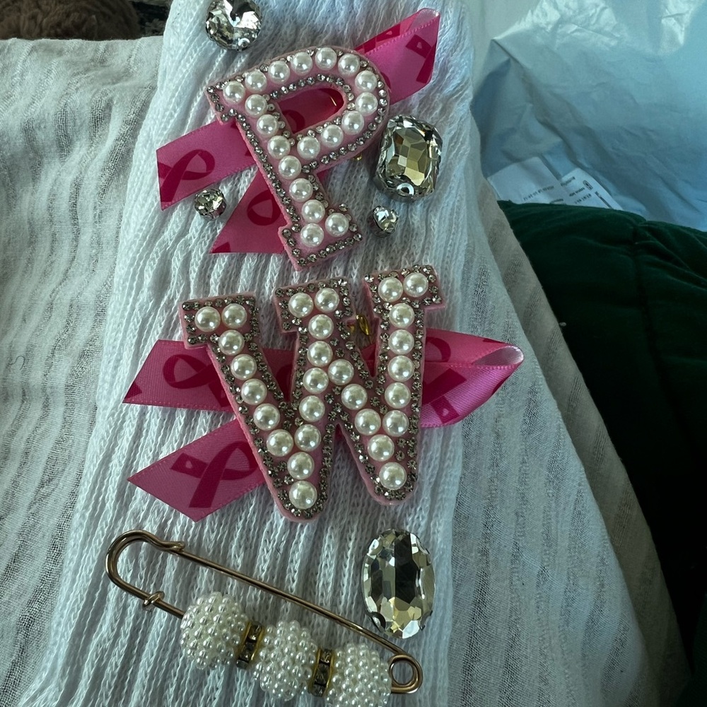 made these special 4 a  cancer survivor i can do your initials or what u want